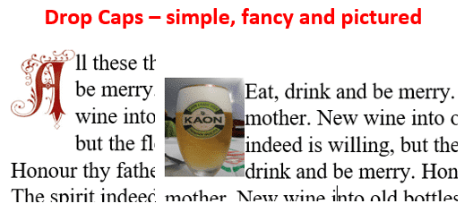 Formatting Magic with Word