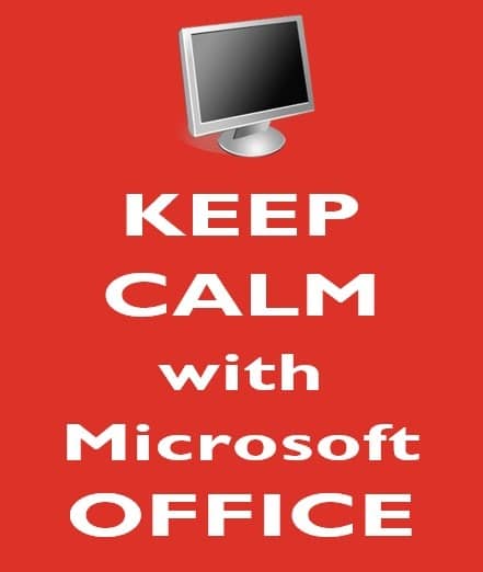 Keep Calm with Microsoft Office