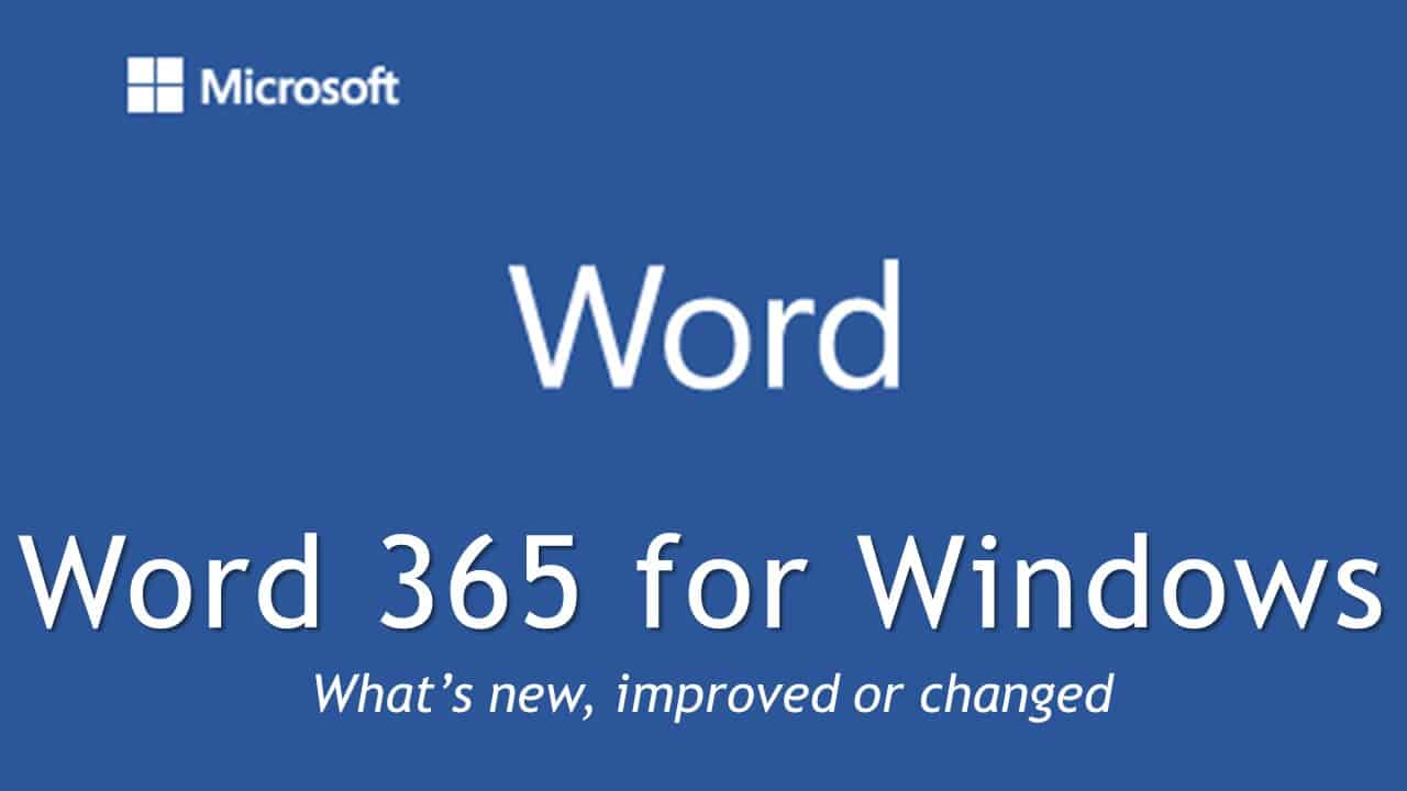 Microsoft 365 for Windows: Straight Talk