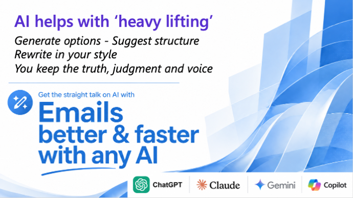AI Email Prompts for ChatGPT, Copilot, Claude & Gemini