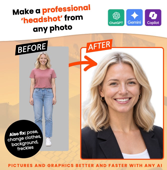 Pictures and Graphics better and faster with any AI