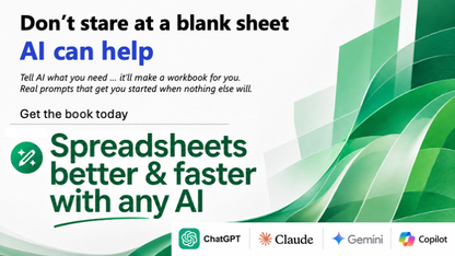 Spreadsheets better & faster with any AI