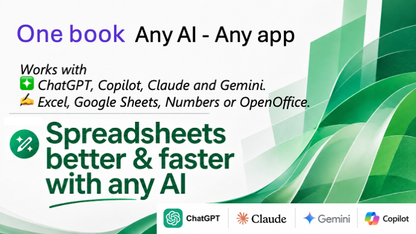 Spreadsheets better & faster with any AI