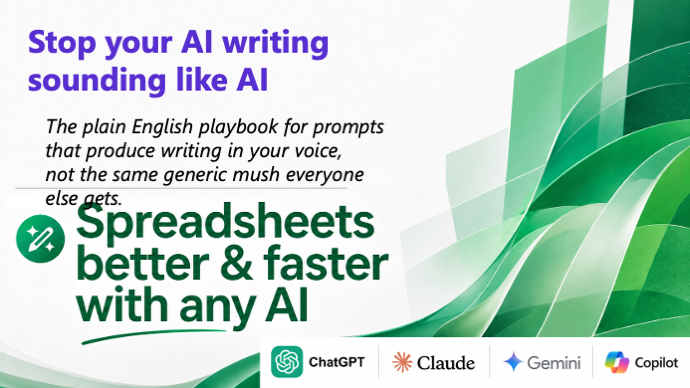 Spreadsheets better & faster with any AI