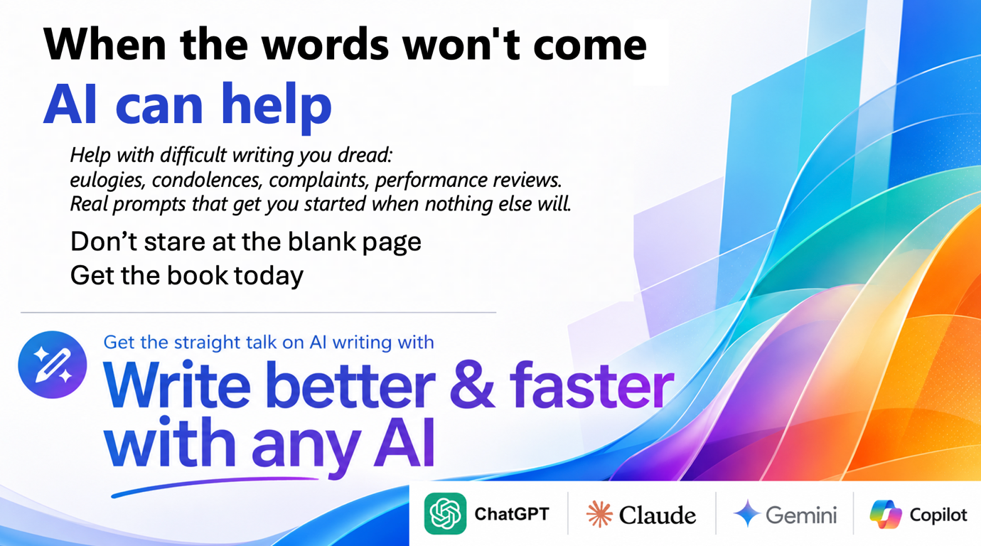 Write better & faster with any AI
