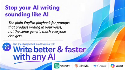 Write better & faster with any AI